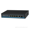 PoE Product 4 port Full gigabit high power PoE Switch Supplier